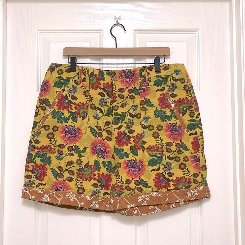 NWOT SUNDANCE Sumi Shorts in Sun Floral - Picture 2 of 5